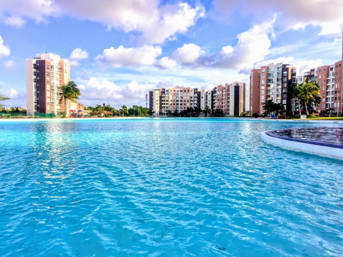 Escape Al Caribe Con Una Vista Impresionante En Pilarita'S Dream Lagoons Cancún Esterno foto