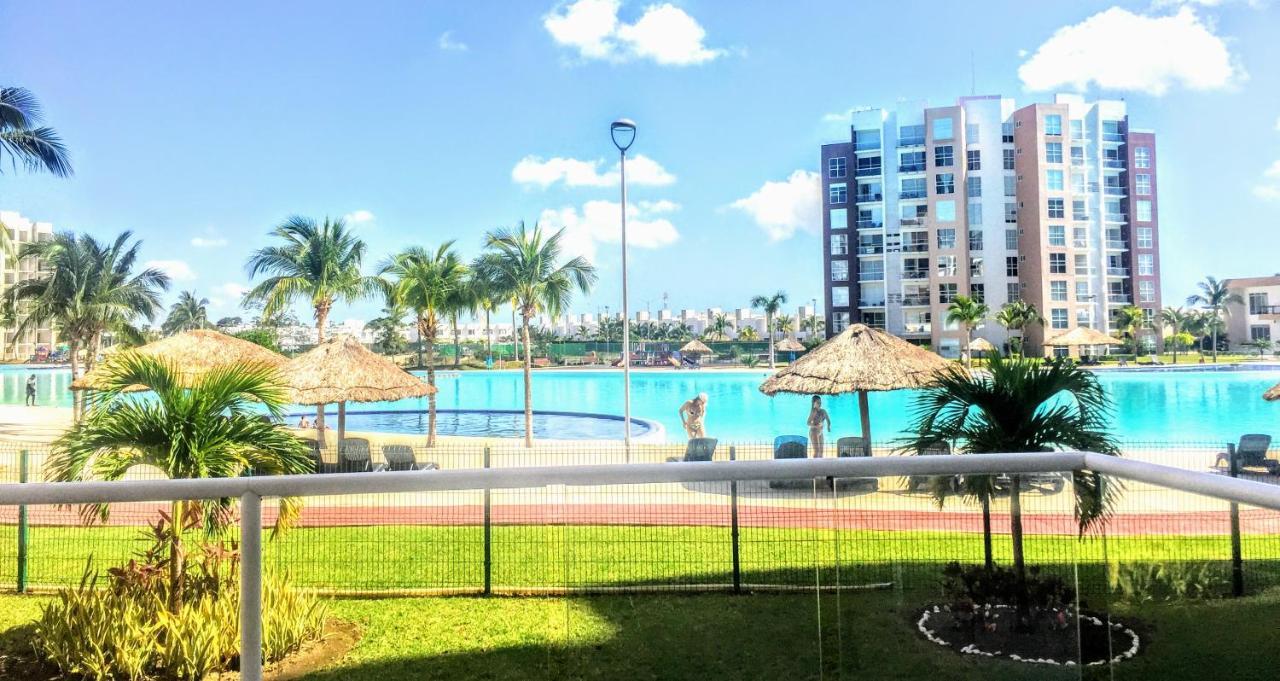Escape Al Caribe Con Una Vista Impresionante En Pilarita'S Dream Lagoons Cancún Esterno foto