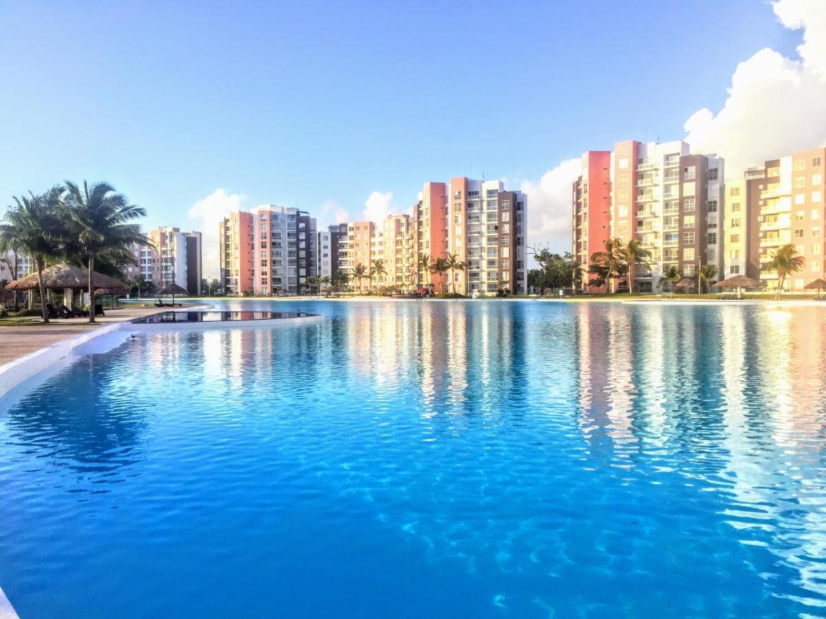 Escape Al Caribe Con Una Vista Impresionante En Pilarita'S Dream Lagoons Cancún Esterno foto