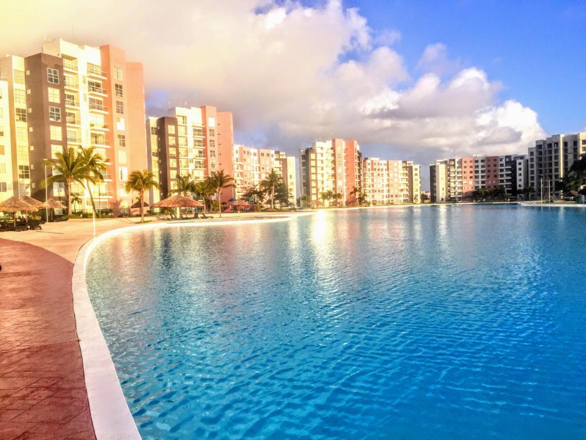 Escape Al Caribe Con Una Vista Impresionante En Pilarita'S Dream Lagoons Cancún Esterno foto