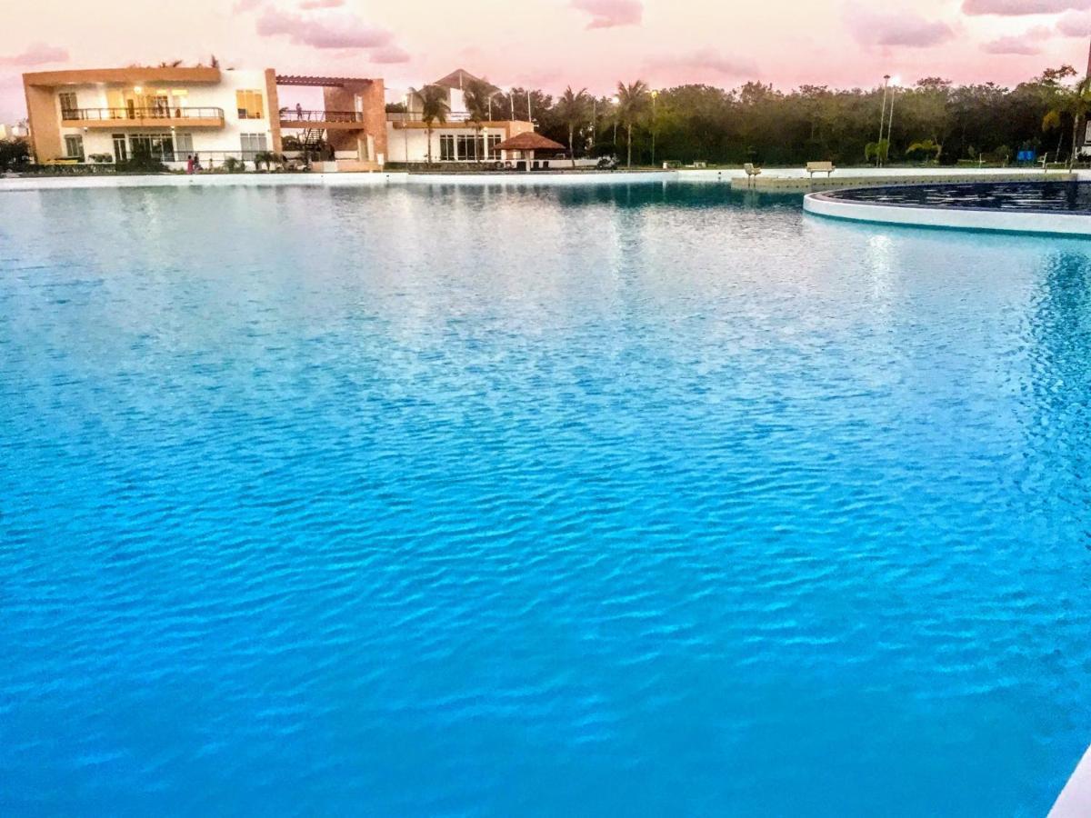 Escape Al Caribe Con Una Vista Impresionante En Pilarita'S Dream Lagoons Cancún Esterno foto