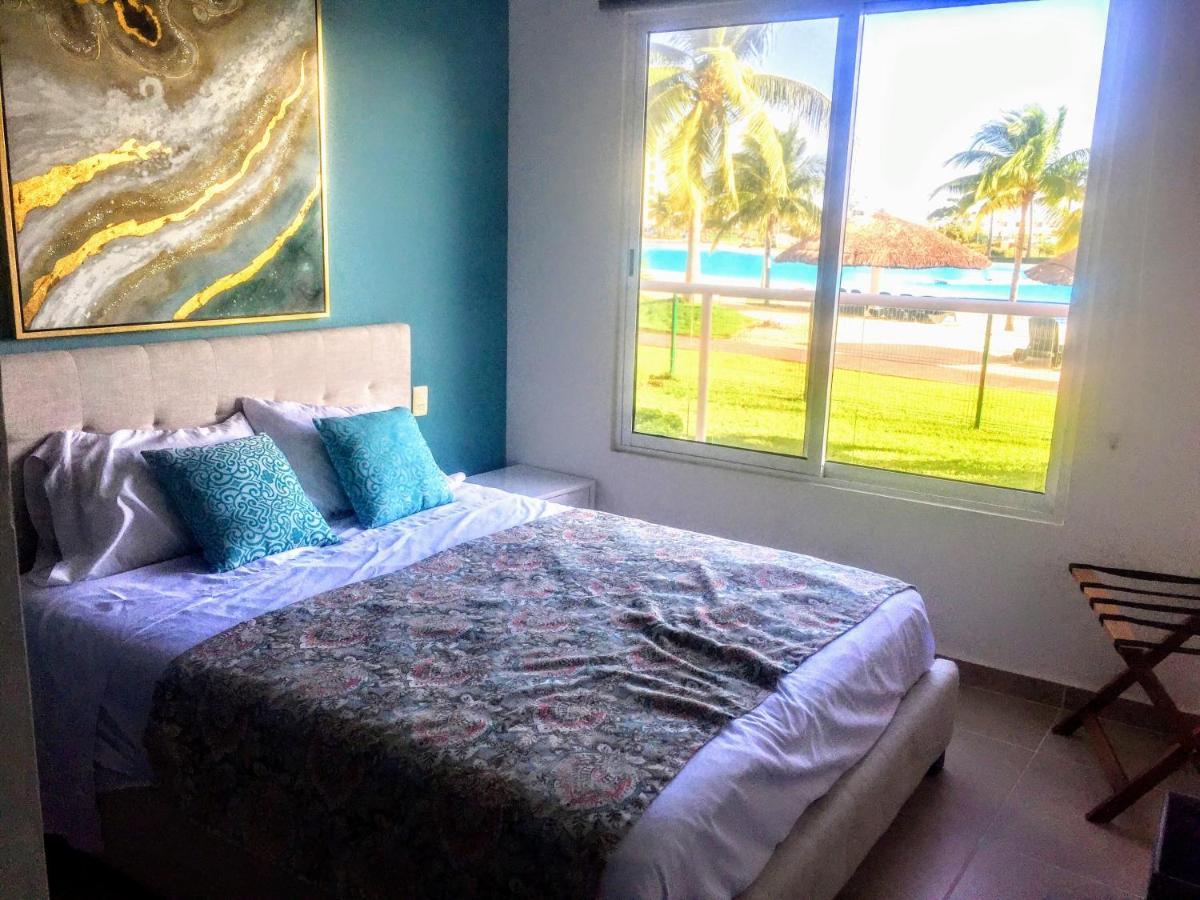 Escape Al Caribe Con Una Vista Impresionante En Pilarita'S Dream Lagoons Cancún Esterno foto