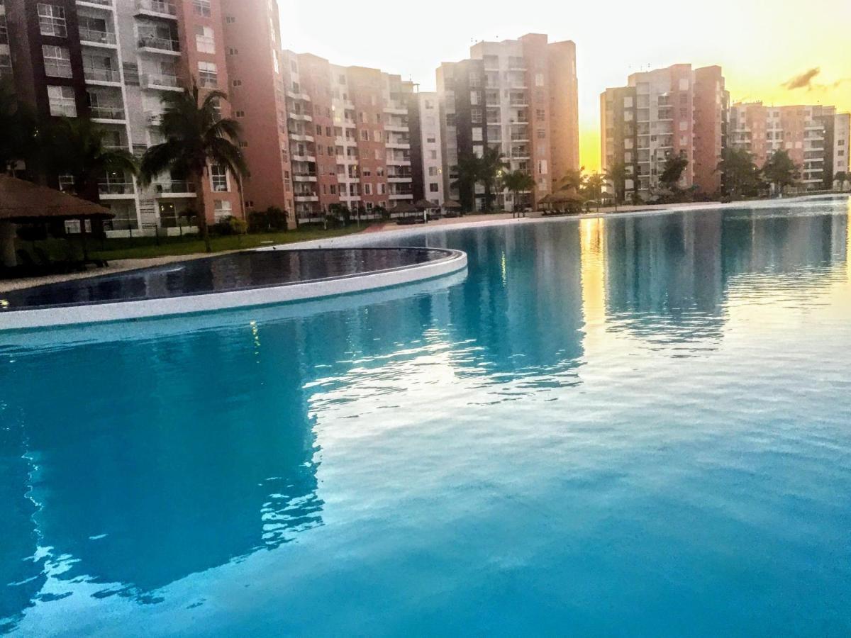 Escape Al Caribe Con Una Vista Impresionante En Pilarita'S Dream Lagoons Cancún Esterno foto