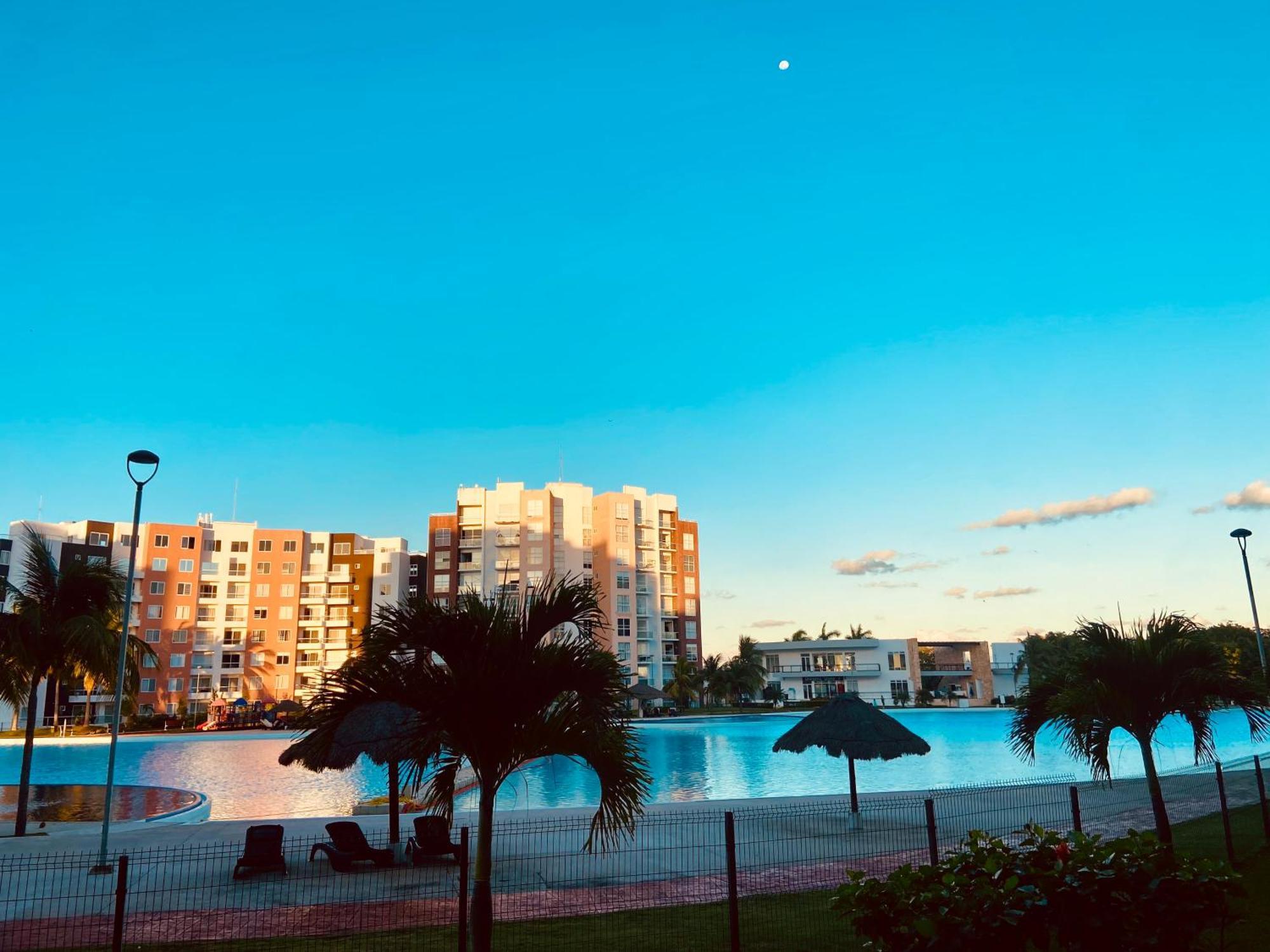 Escape Al Caribe Con Una Vista Impresionante En Pilarita'S Dream Lagoons Cancún Esterno foto