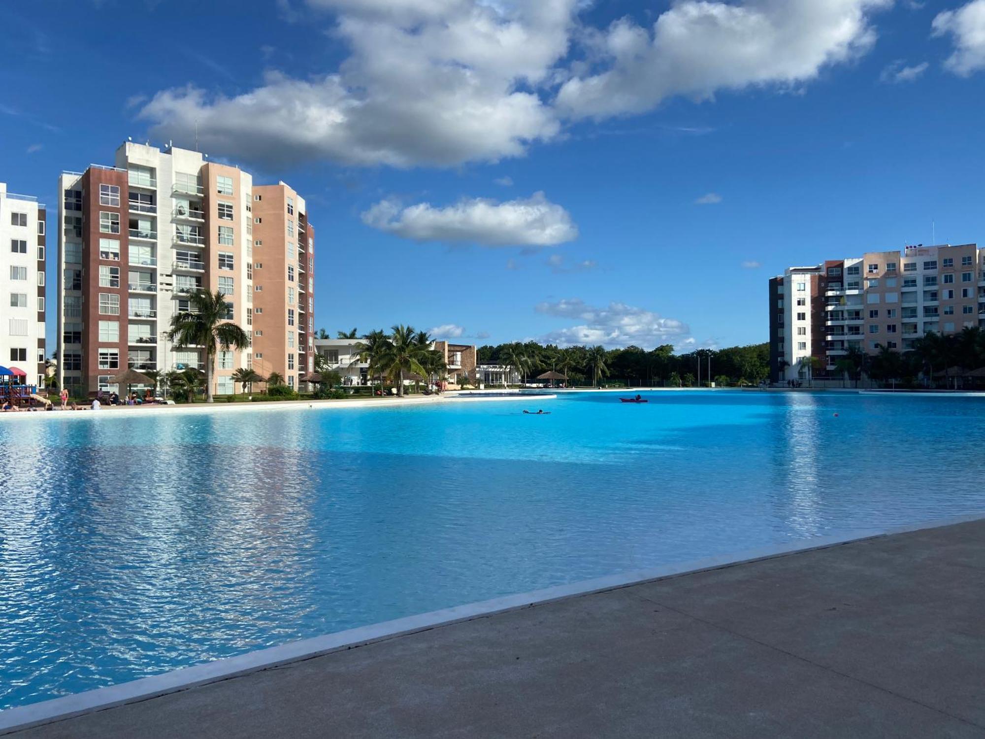 Escape Al Caribe Con Una Vista Impresionante En Pilarita'S Dream Lagoons Cancún Esterno foto