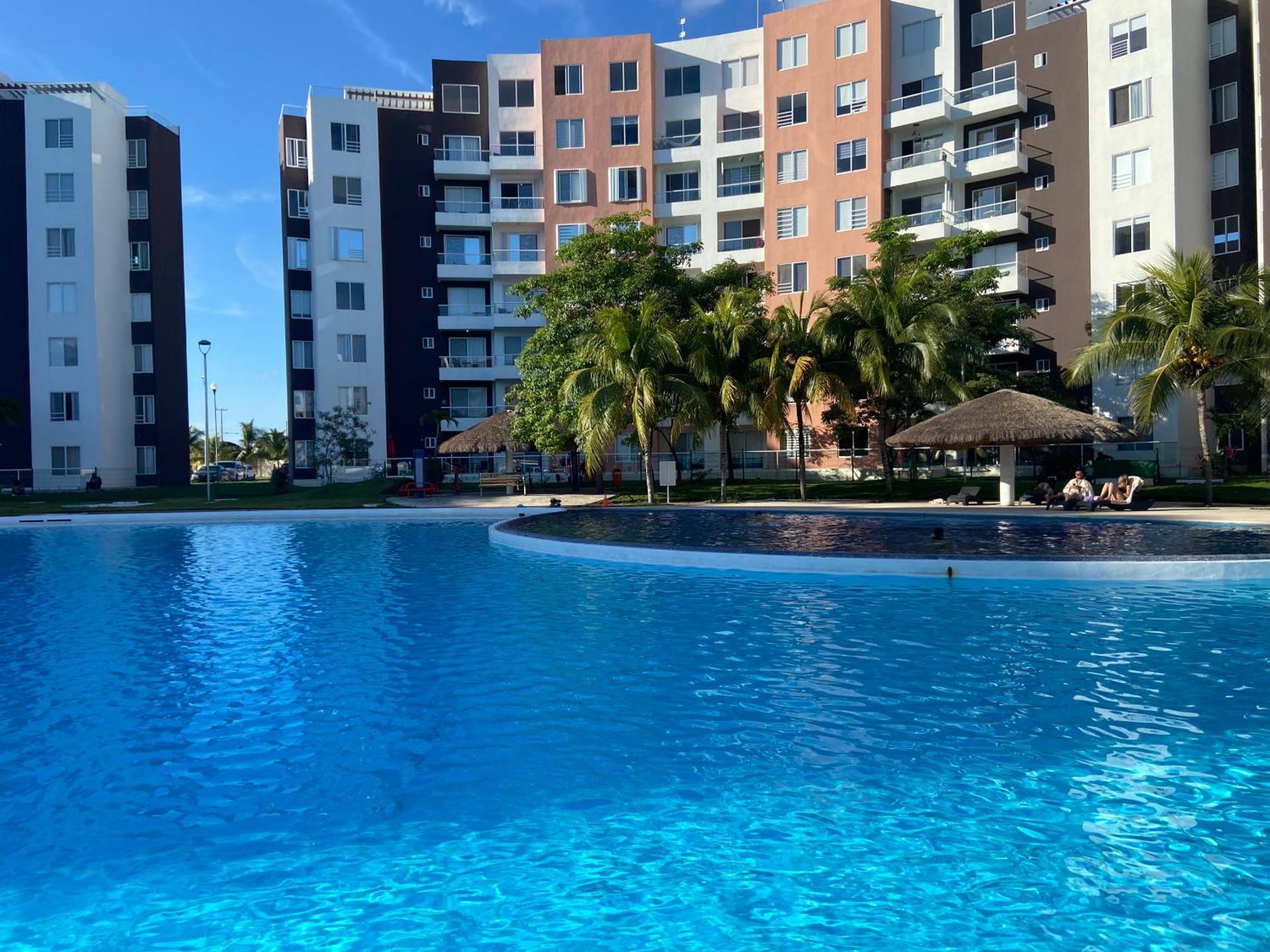 Escape Al Caribe Con Una Vista Impresionante En Pilarita'S Dream Lagoons Cancún Esterno foto